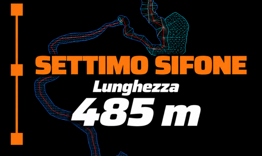 Sa Rutta ’e S’Edera, il Settimo Sifone si arrende dopo 485 metri: oltre l’acqua appare un enorme lago